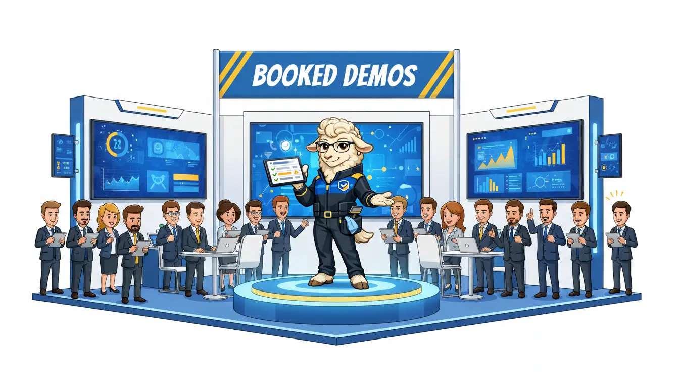 2x Qualified Demos by Scrubbing Trade Show Lists